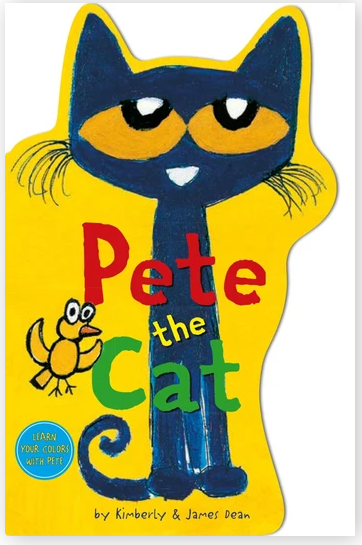 Pete the Cat Shaped Board Book - Board Book