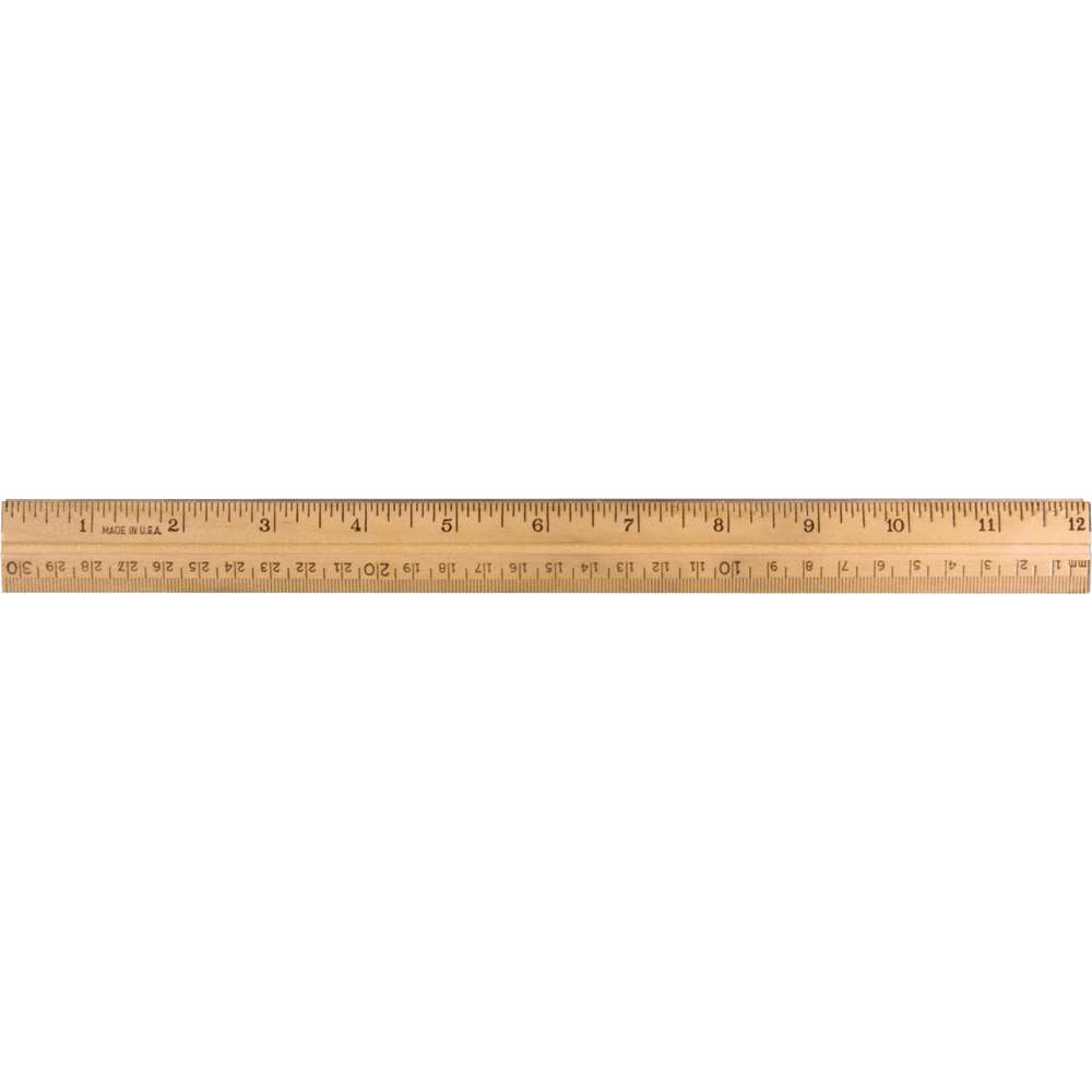 Economy Wood Ruler