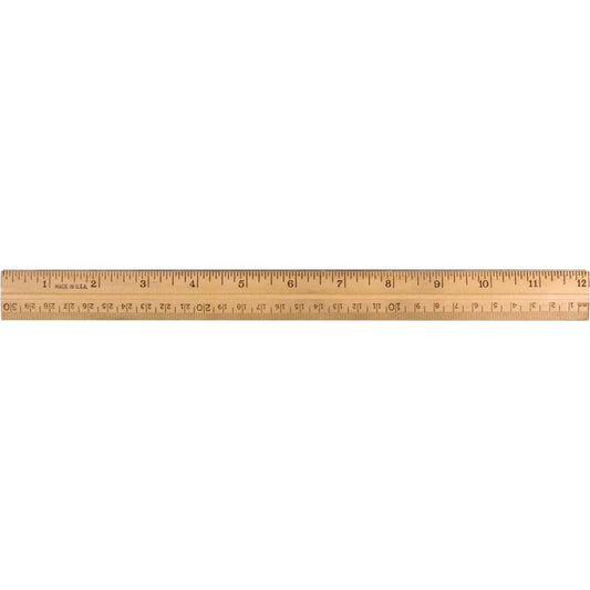 Economy Wood Ruler