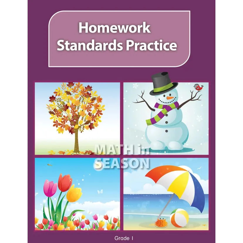 Spots Math Homework Standards Practice Grade 1