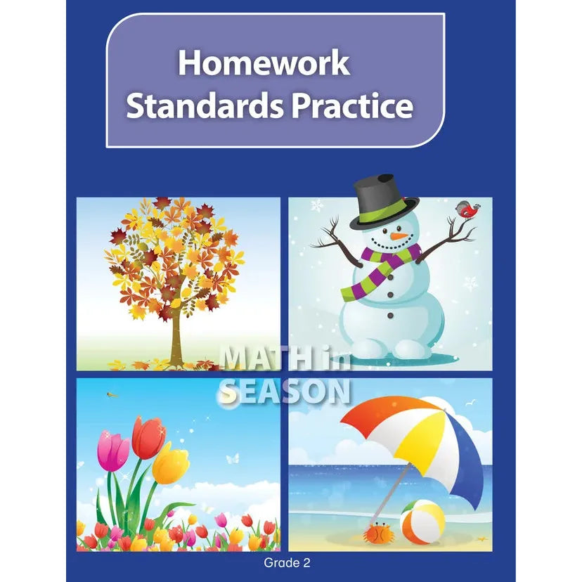 Spots Math Homework Standards Practice Grade 2