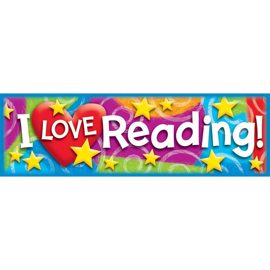 I LOVE Reading Stars ‘n Swirls Bookmarks, 36 ct