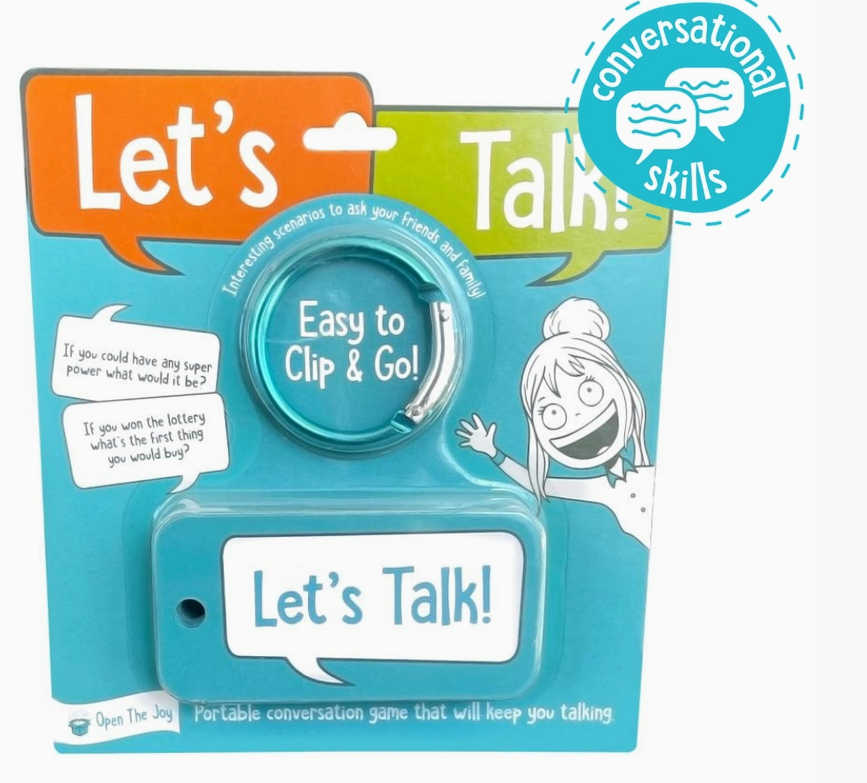 Let's Talk Grab-N-Go Conversation Starters!
