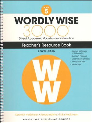 Wordly Wise 3000 Book 5 Teacher's Guide