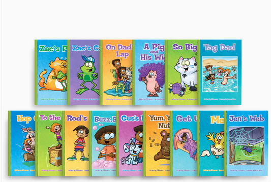 Short Vowel Decodable Book Set