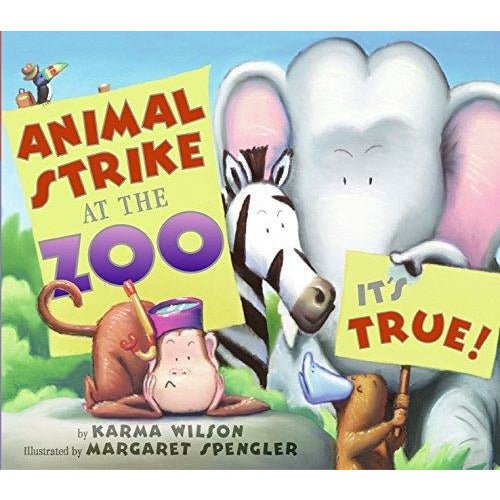 Animal Strike At The Zoo Its True - 9780060575021 - Harper Collins - Menucha Classroom Solutions