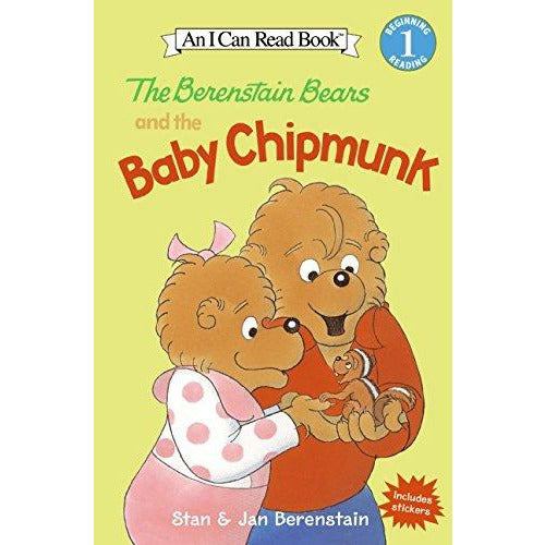 Berenstain Bears: The Berenstain Bears And The Baby Chipmunk - 9780060584139 - Harper Collins - Menucha Classroom Solutions