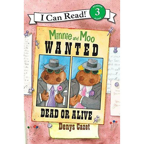 Minnie And Moo: Wanted Dead Or Alive - 9780060730123 - Harper Collins - Menucha Classroom Solutions