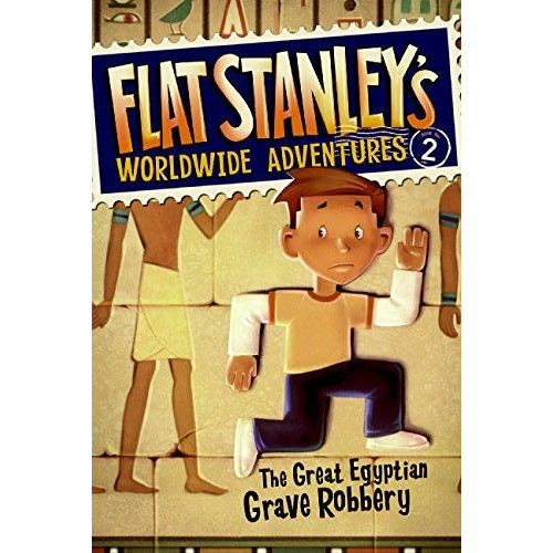 Flat Stanleys Worldwide Adventures: #02 The Great Egyptian Grave Robbery - 9780061429927 - Harper Collins - Menucha Classroom Solutions