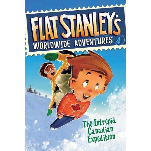 Flat Stanleys Worldwide Adventures: #04 The Intrepid Canadian Expedition - 9780061429965 - Harper Collins - Menucha Classroom Solutions