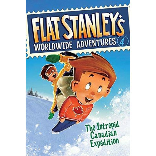 Flat Stanleys Worldwide Adventures: #04 The Intrepid Canadian Expedition - 9780061429972 - Harper Collins - Menucha Classroom Solutions