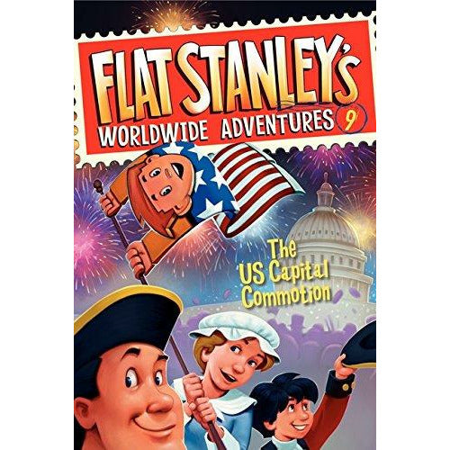Flat Stanleys Worldwide Adventures: #09 The Us Capital Commotion - 9780061430190 - Harper Collins - Menucha Classroom Solutions