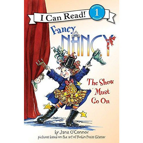 Fancy Nancy: The Show Must Go On - 9780061703737 - Harper Collins - Menucha Classroom Solutions