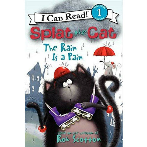 Splat The Cat: The Rain Is A Pain - 9780062090171 - Harper Collins - Menucha Classroom Solutions
