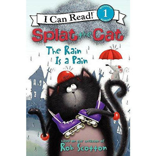 Splat The Cat: The Rain Is A Pain - 9780062090188 - Harper Collins - Menucha Classroom Solutions