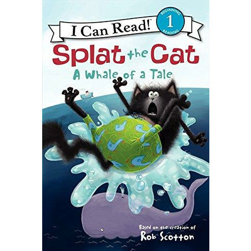 Splat The Cat: A Whale Of A Tale - 9780062090225 - Harper Collins - Menucha Classroom Solutions