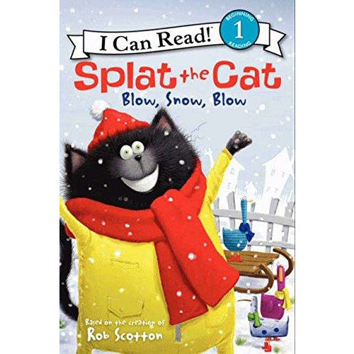 Splat The Cat: Blow Snow Blow - 9780062090263 - Harper Collins - Menucha Classroom Solutions