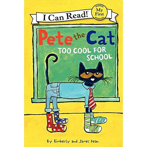 Pete The Cat: Too Cool For School - 9780062110763 - Harper Collins - Menucha Classroom Solutions
