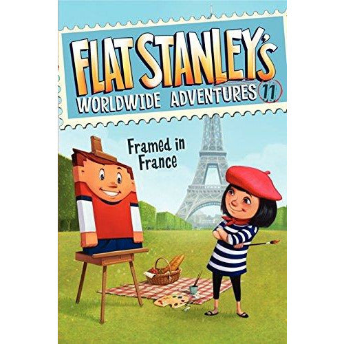 Flat Stanleys Worldwide Adventures: #11 Framed In France - 9780062189844 - Harper Collins - Menucha Classroom Solutions