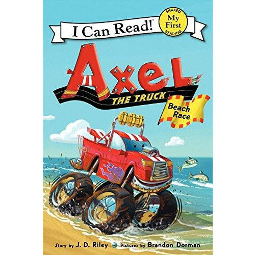 Axel The Truck: Beach Race - 9780062222299 - Harper Collins - Menucha Classroom Solutions