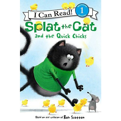 Splat The Cat: And The Quick Chicks - 9780062294241 - Harper Collins - Menucha Classroom Solutions