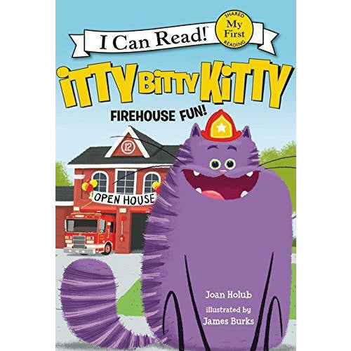 Itty Bitty Kitty: Firehouse Fun - 9780062322227 - Harper Collins - Menucha Classroom Solutions