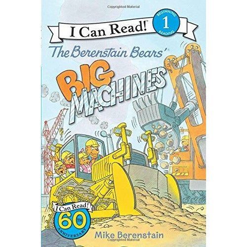 Berenstain Bears: The Berenstain Bears Big Machines - 9780062350381 - Harper Collins - Menucha Classroom Solutions