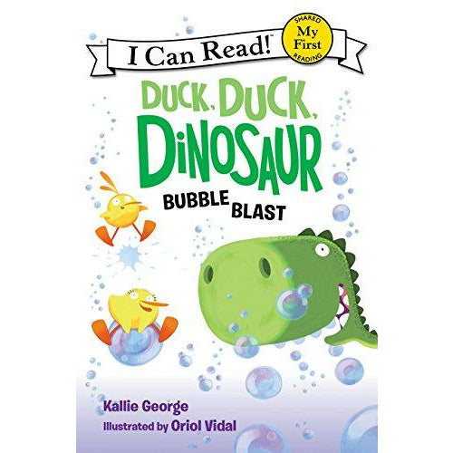 Duck Duck Dinosaur: Bubble Blast - 9780062353115 - Harper Collins - Menucha Classroom Solutions