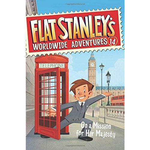 Flat Stanleys Worldwide Adventures: #14 On A Mission For Her Majesty - 9780062366061 - Harper Collins - Menucha Classroom Solutions