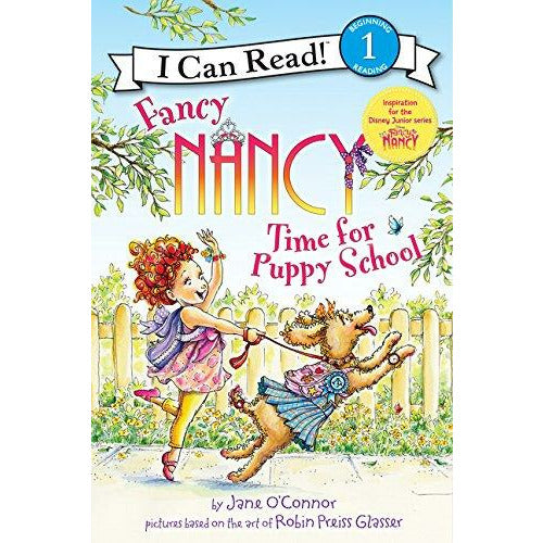 Fancy Nancy: Time For Puppy School - 9780062377869 - Harper Collins - Menucha Classroom Solutions
