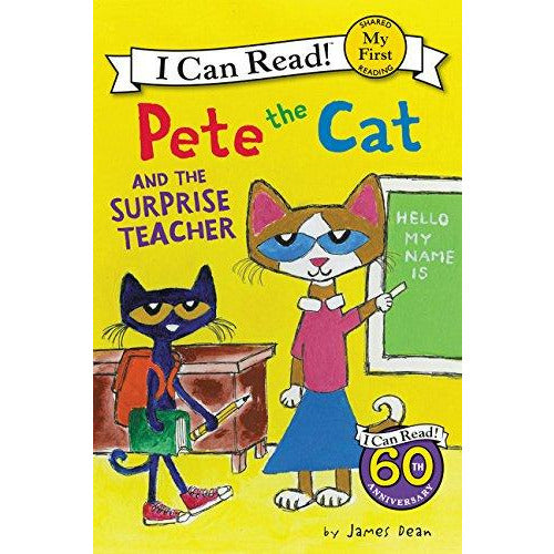 Pete The Cat: And The Surprise Teacher - 9780062404282 - Harper Collins - Menucha Classroom Solutions