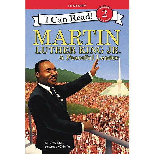Martin Luther King Jr.: A Peaceful Leader - 9780062432766 - Harper Collins - Menucha Classroom Solutions