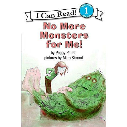 No More Monsters For Me - 9780064441094 - Harper Collins - Menucha Classroom Solutions