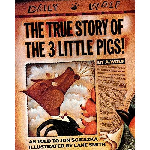 The True Story Of The Three Little Pigs - 9780140544510 - Penguin Random House - Menucha Classroom Solutions