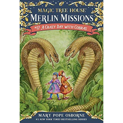 Magic Tree House: #45 A Crazy Day With Cobras - 9780375867958 - Penguin Random House - Menucha Classroom Solutions