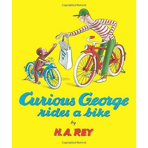 Curious George: Curious George Rides A Bike - 9780395169643 - Hmh - Menucha Classroom Solutions