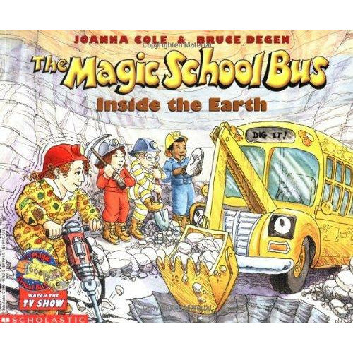 Magic School Bus: Inside The Earth - 9780590407601 - Scholastic - Menucha Classroom Solutions