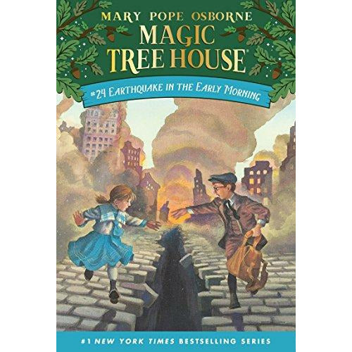 Magic Tree House: #24 Earthquake In The Early Morning - 9780679890706 - Penguin Random House - Menucha Classroom Solutions