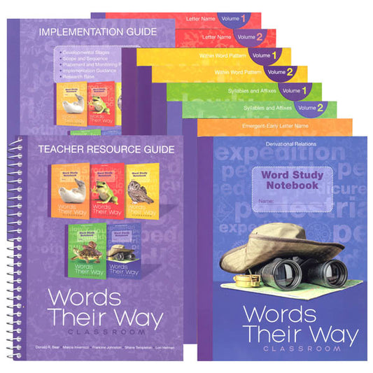 Words Their Way Classroom K-5