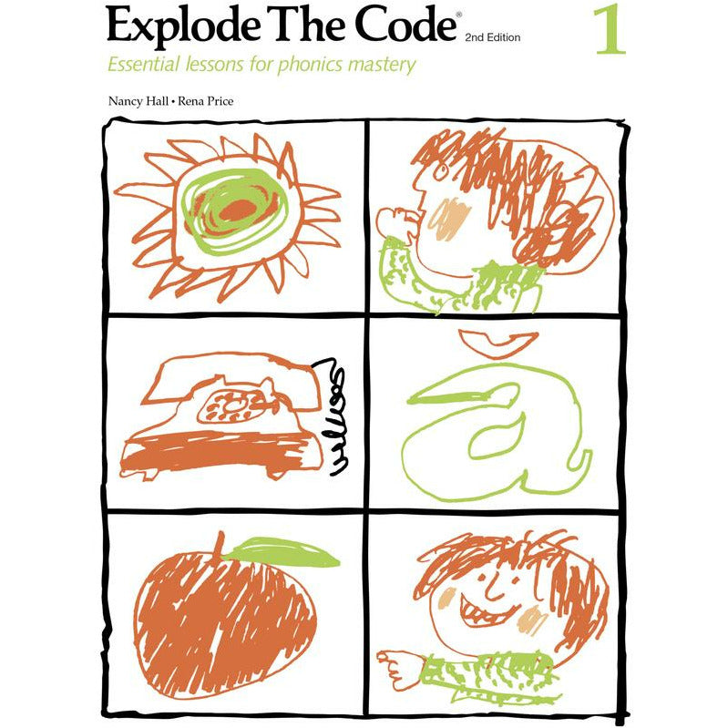 Explode the Code #1, Literacy & Phonics, 2nd Edition