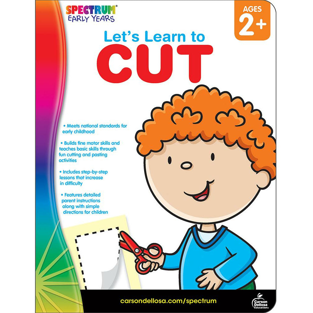 Spectrum Let's Learn to Cut Ages 2+
