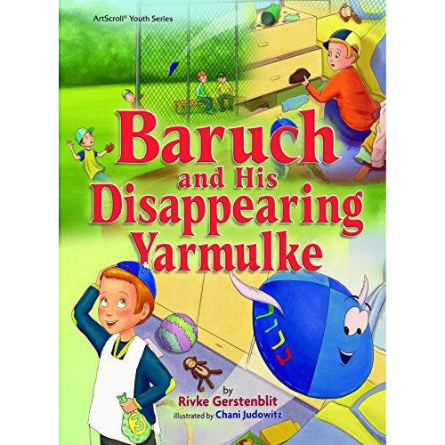 Baruch Disappearing Yarmulke, [product_sku], Artscroll - Kosher Secular Books - Menucha Classroom Solutions
