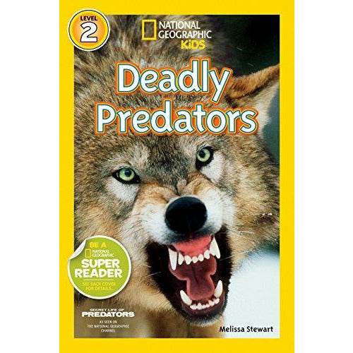 Nat Geo: Deadly Predators - 9781426313462 - Penguin Random House - Menucha Classroom Solutions