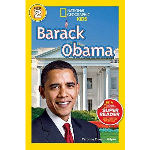 Nat Geo: Barack Obama - 9781426317590 - Penguin Random House - Menucha Classroom Solutions