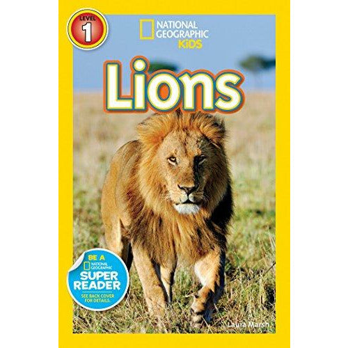 Nat Geo: Lions - 9781426319396 - Penguin Random House - Menucha Classroom Solutions