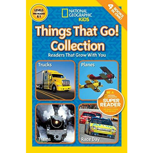 Nat Geo: Things That Go - 9781426319723 - Penguin Random House - Menucha Classroom Solutions