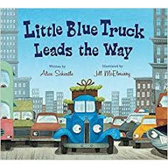 Little Blue Truck Leads the Way-Board Book