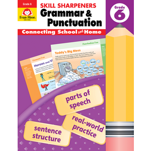 Skill Sharpeners: Grammar & Punctuation, Grade 6 - Activity Book