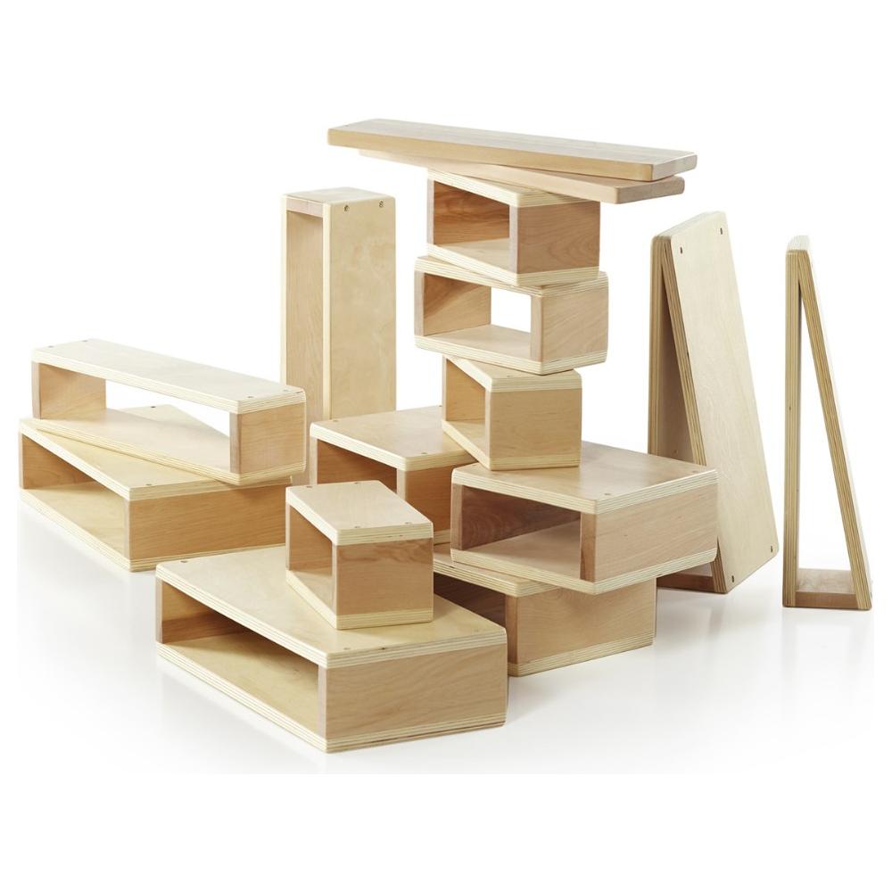 Junior Hollow Block Set - 16 Pieces