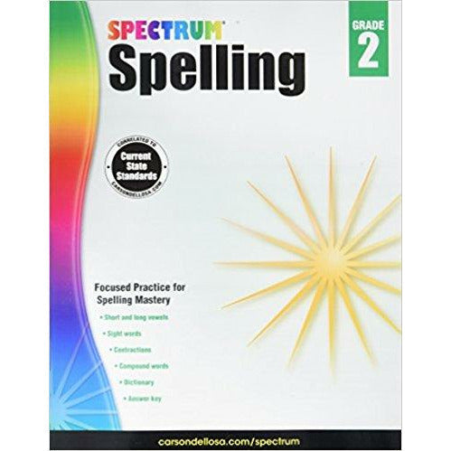 Spectrum Spelling Grade 2